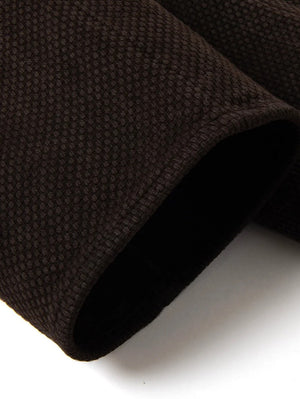 Studio D'Artisan 1914W Dark Brown Amami Oshima Mud-Dyed Sashiko Jeans