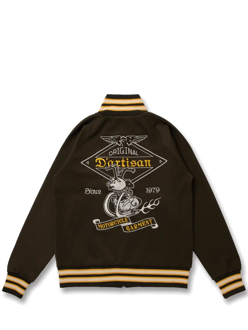 Studio D'Artisan Army Green 8202 Track Jacket - Mildblend Supply Co