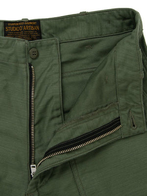 Studio D'Artisan Army Green Baker Pants 1898