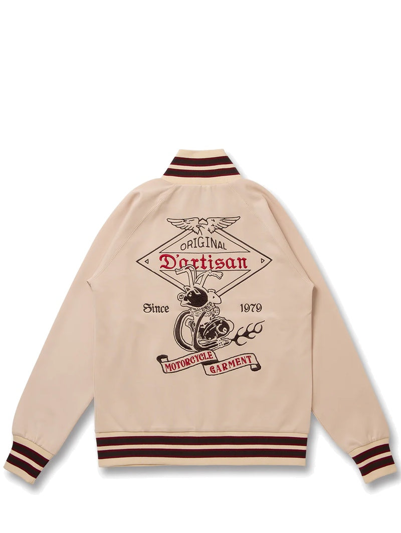 Studio D'Artisan Beige 8202 Track Jacket - Mildblend Supply Co