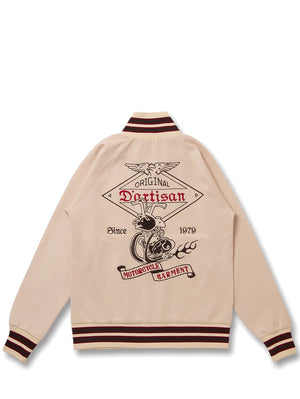 Studio D'Artisan Beige 8202 Track Jacket