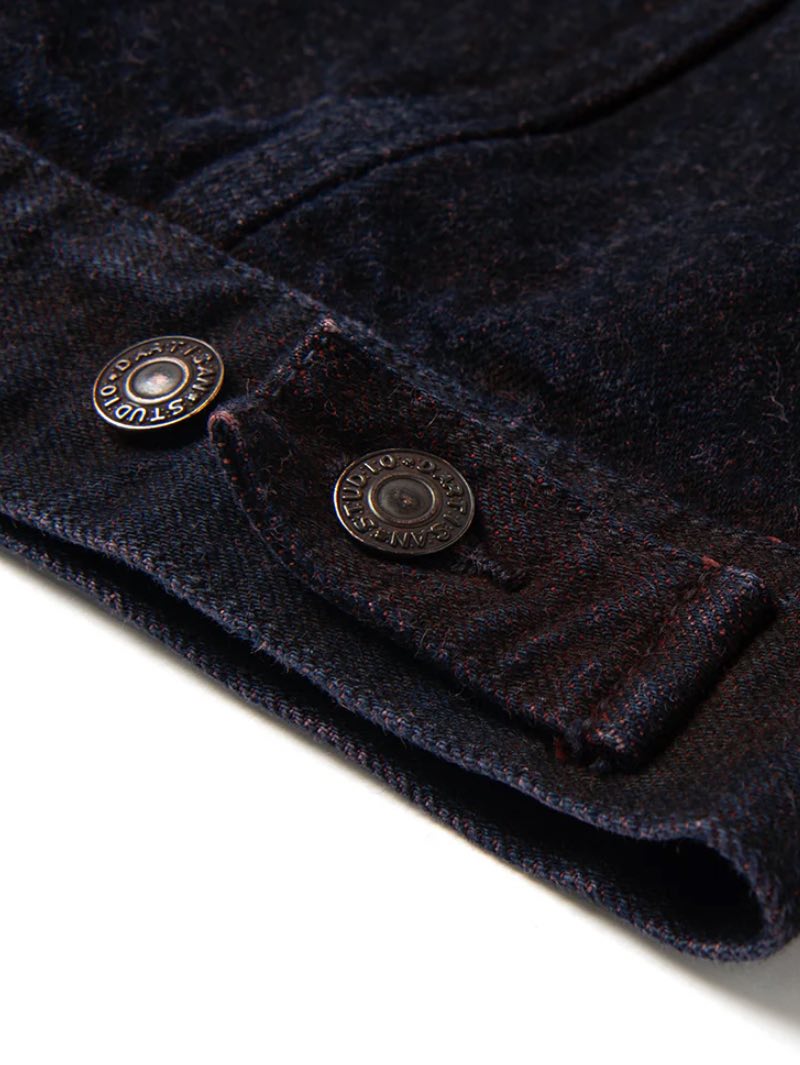 Studio D'Artisan Bengala Dyed Denim Jacket [D4621]