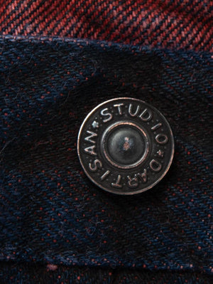 Studio D'Artisan Bengala dyed jeans [D1908] Relaxed Taper