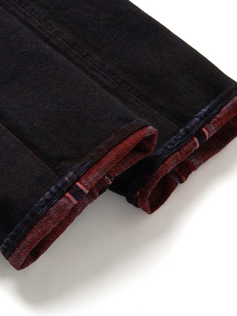 Studio D'Artisan Bengala dyed jeans [D1908] Relaxed Taper
