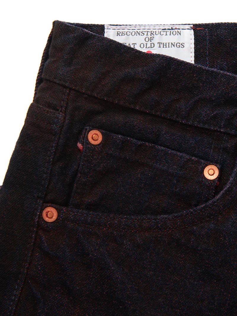 Studio D'Artisan Bengala dyed jeans [D1908] Relaxed Taper