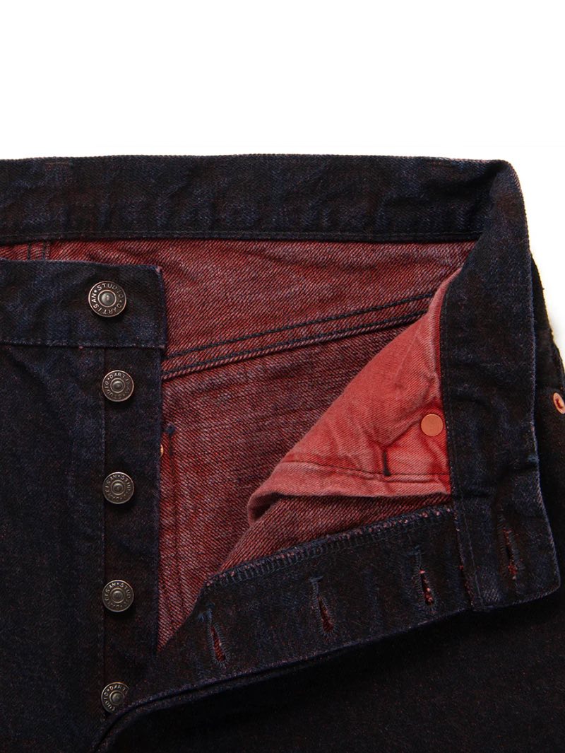 Studio D'Artisan Bengala dyed jeans [D1908] Relaxed Taper