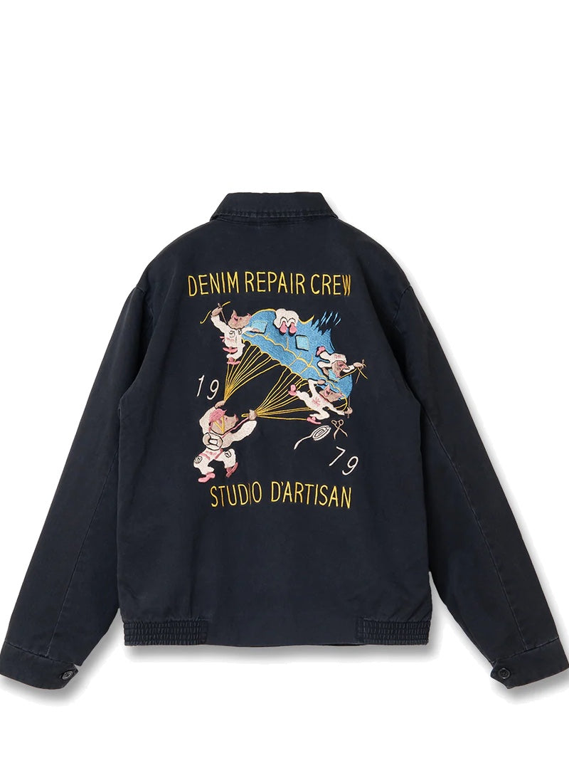 Studio D'Artisan Black 4645 Souvenir Jacket - Mildblend Supply Co