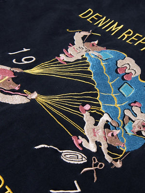 Studio D'Artisan Black 4645 Souvenir Jacket