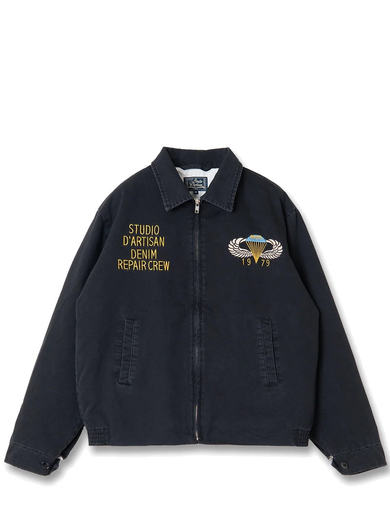 Studio D'Artisan Black 4645 Souvenir Jacket - Mildblend Supply Co