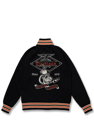 Studio D'Artisan Black 8202 Track Jacket