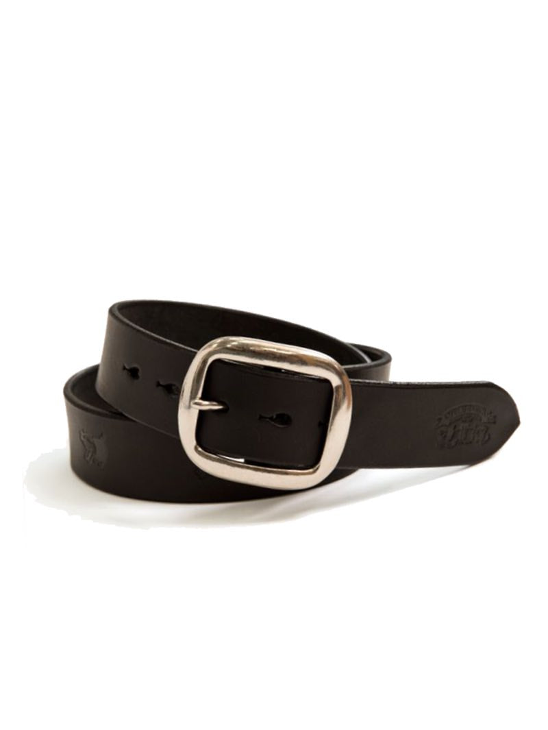Studio D'Artisan Black B82 Bens Leather Belt