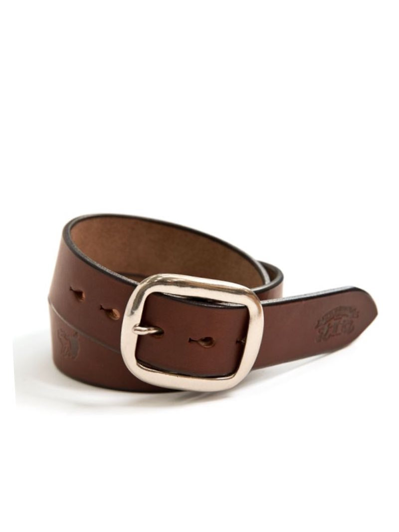 Studio D'Artisan Brown B82 Bens Leather Belt