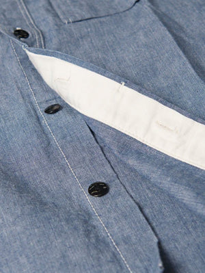 Studio D'Artisan Chambray long-sleeved work shirt