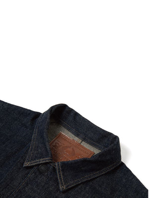 Studio D'Artisan D4650 FOX DENIM RAILROAD JACKET
