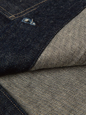 Studio D'Artisan D4650 FOX DENIM RAILROAD JACKET
