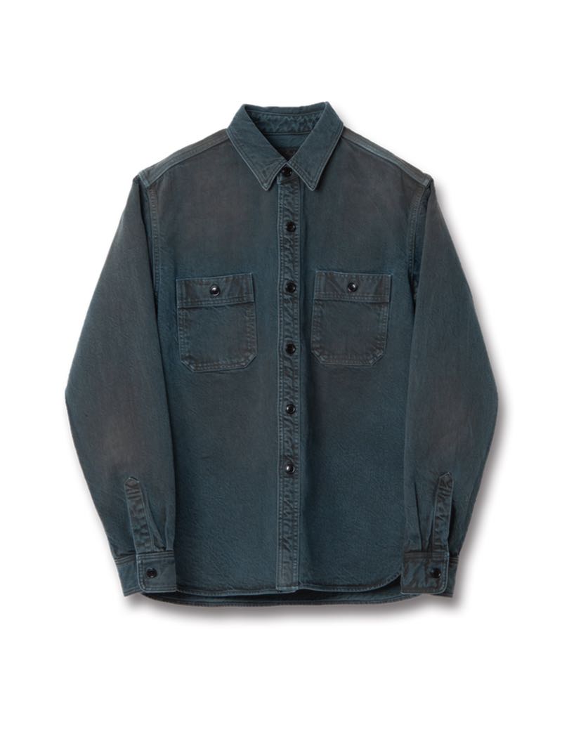 Studio D'Artisan D5745 AI-SHIBU KASANE NO IROME DENIM SHIRT