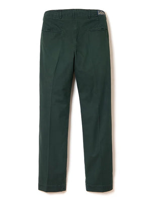 Studio D'Artisan Indigo Green Veil Chino Trousers [1923]