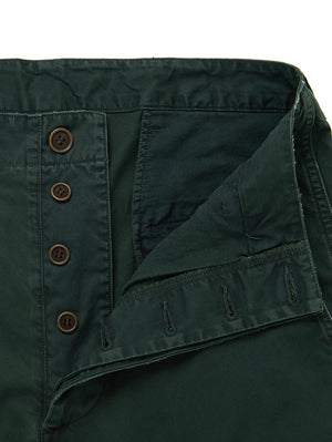 Studio D'Artisan Indigo Green Veil Chino Trousers [1923]