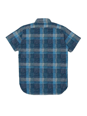 Studio D'Artisan NORAGI SASHIKO Short-Sleeved Shirt 5657