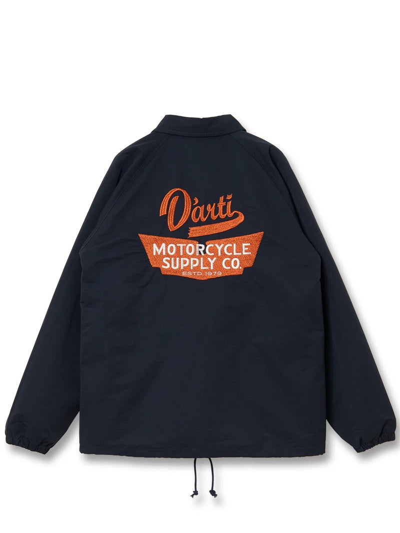 Studio D'Artisan Navy 4643 60/40 Cross Coach Jacket - Mildblend