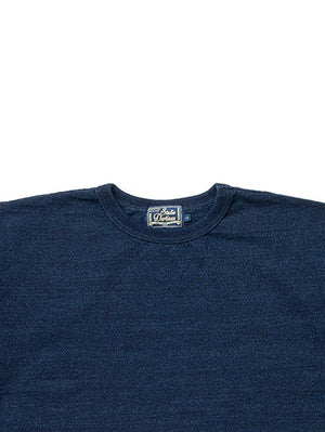Studio D'Artisan Rope Indigo Dyed T-shirt [8199]