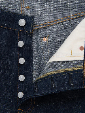 Studio D'Artisan SD-1002W GL-3 Slubby Wide Straight Jeans