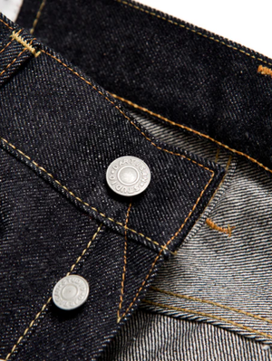 Studio D'Artisan SD-102CB 15oz loose straight pants with cinch back