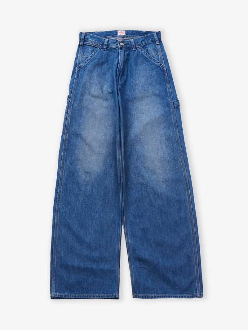 Studio D'Artisan SDL-1029U Women's Denim Painter Pants Used Wash
