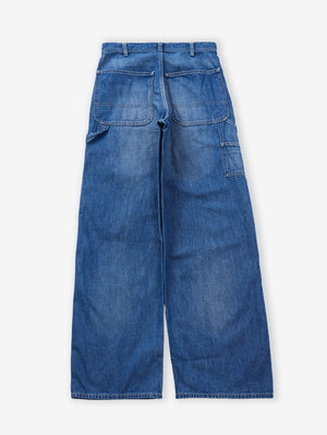 Studio D'Artisan SDL-1029U Women's Denim Painter Pants Used Wash