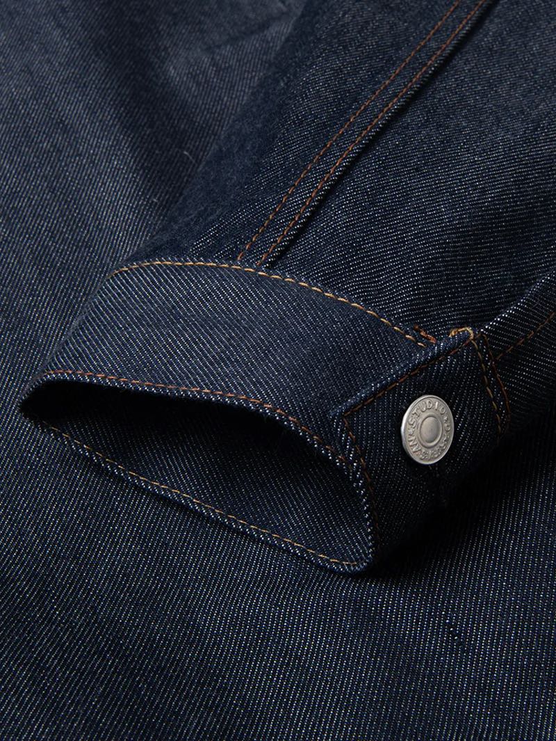 Studio D'Artisan Suvin Gold Denim Jacket [D4646] - Mildblend Supply Co