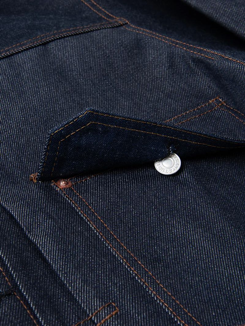 Studio D'Artisan Suvin Gold Denim Jacket [D4646] - Mildblend Supply Co