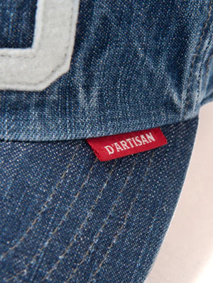 Studio D'Artisan Used Denim Cap