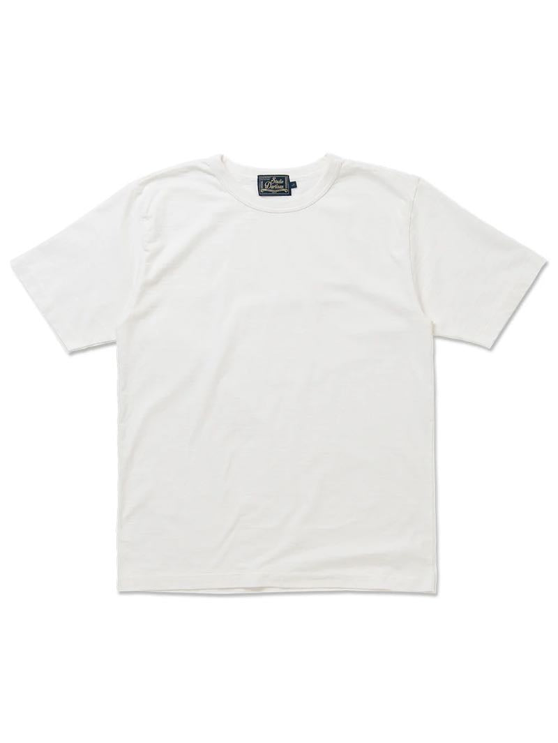 Studio D'Artisan White 8204 Ishikawadai Small Size Knit Jersey T-Shirt