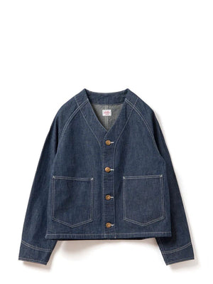 Studio D'Artisan Women's Indigo Engineer Jacket [SDL-4009]