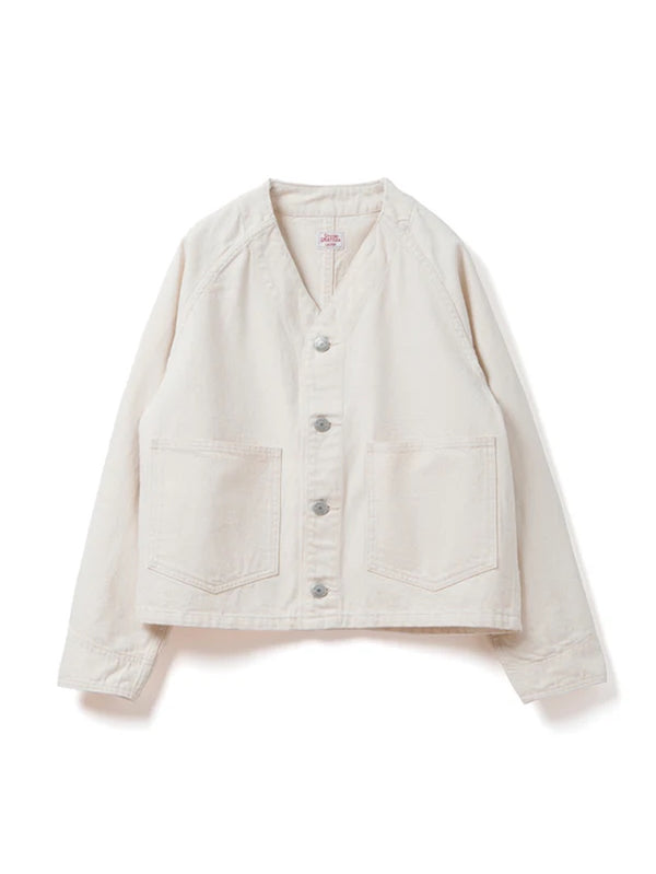 Studio D'Artisan Women's Natural Engineered Jacket - Mildblend