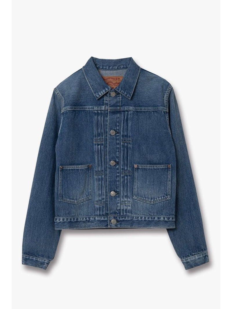 Studio D'Artisan Women's SDL-4020U Denim Blouse Jacket