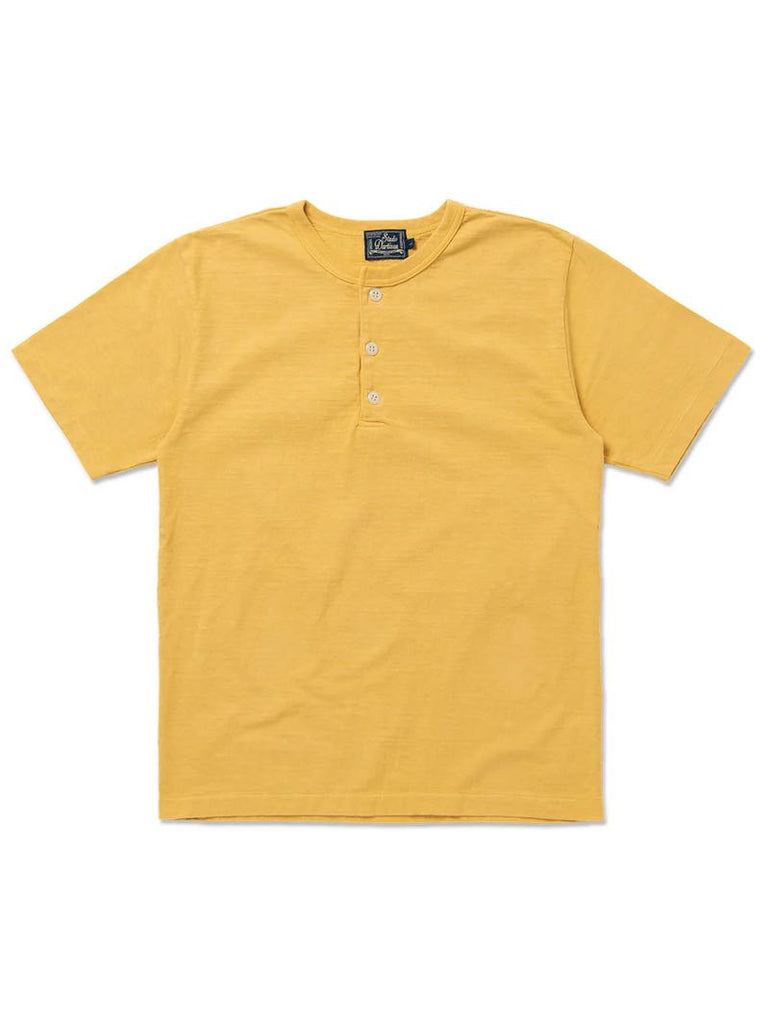 Studio D'Artisan Yellow 8205 Ishikawadai Henley Neck Small-Size