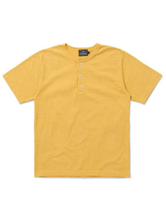 Studio D'Artisan Yellow 8205 Ishikawadai Henley Neck Small-Size