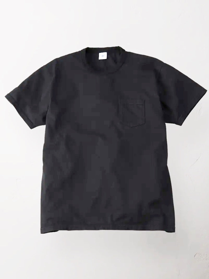 The Flat Head Black FN-THC-101P Pocket T-shirt