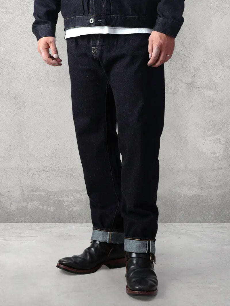 The Flat Head FN-S2003 Wide Tapered Jeans - Mildblend Supply Co