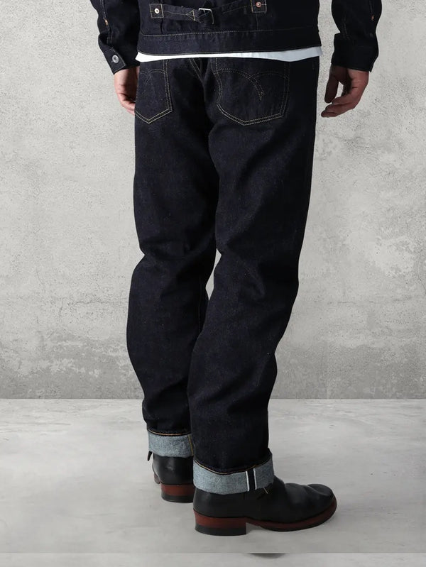 The Flat Head FN-S2003 Wide Tapered Jeans - Mildblend Supply Co