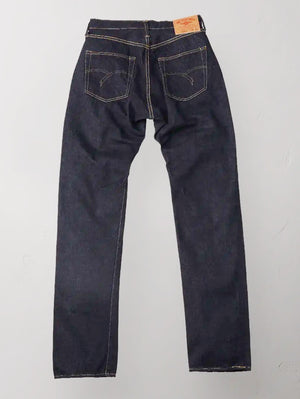The Flat Head FN-S2003 Wide Tapered Jeans