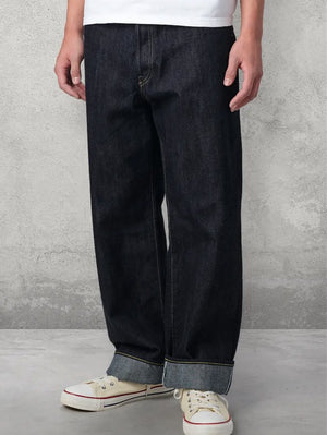 The Flat Head FN-D111 14.5oz Wide Straight Jeans