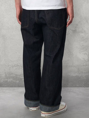 The Flat Head FN-D111 14.5oz Wide Straight Jeans