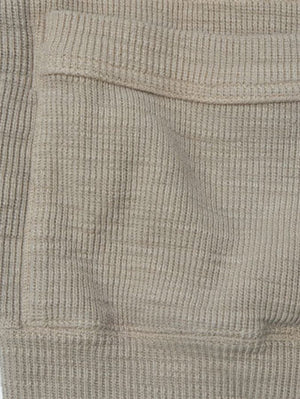 UES Beige Single Rib Cardigan