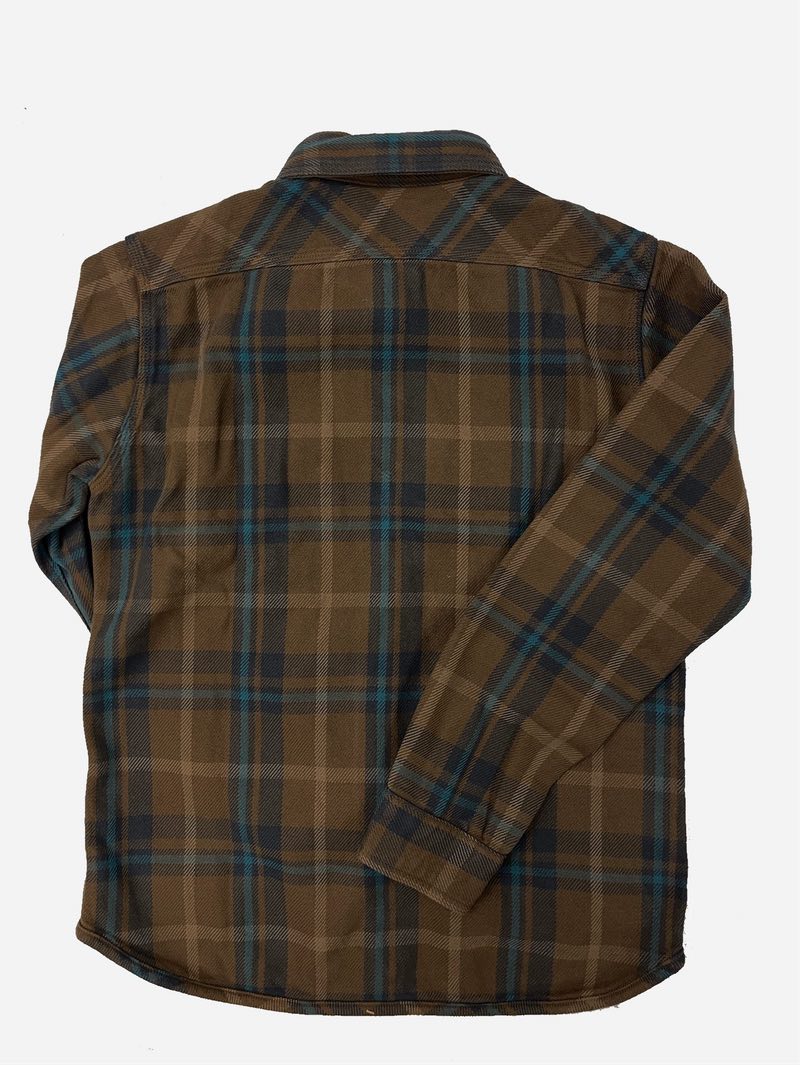 UES Clothing Beige Extra Heavy Flannel Shirt (EHF)