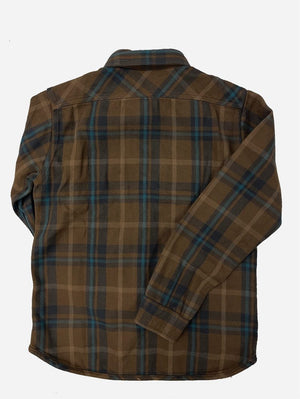 UES Clothing Beige Extra Heavy Flannel Shirt (EHF)