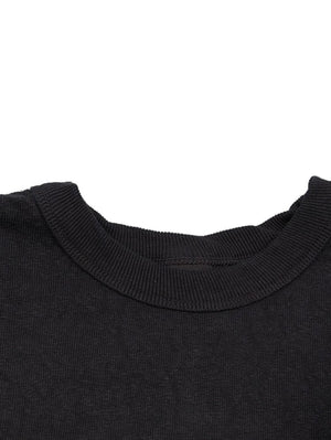 UES Clothing Black No.8 SLUB NEP SHORT SLEEVE T-Shirt