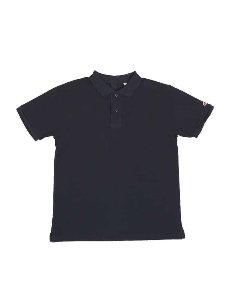 UES Clothing Black Rahben Stitch Polo Shirt