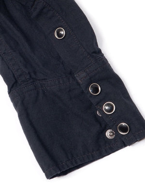 UES Clothing Black Western Shirt